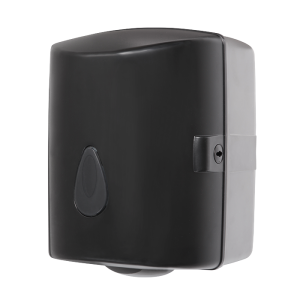 72021 Держатель рулoна бумажных полотенец, материал черный пластик ABS SANELA