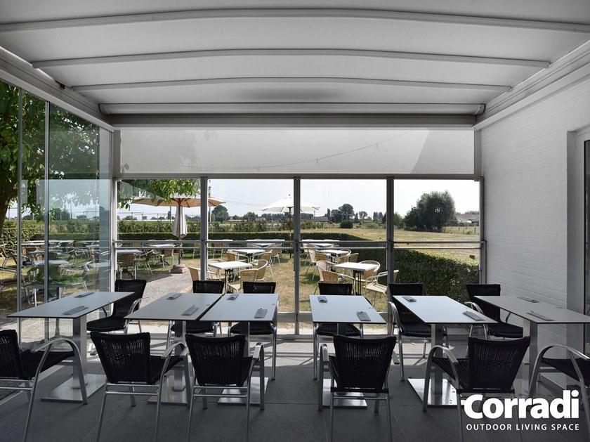 Corradi Алюминиевая пергола со сдвижной крышкой Pergotenda® sun-id-1357764 - Вид №3