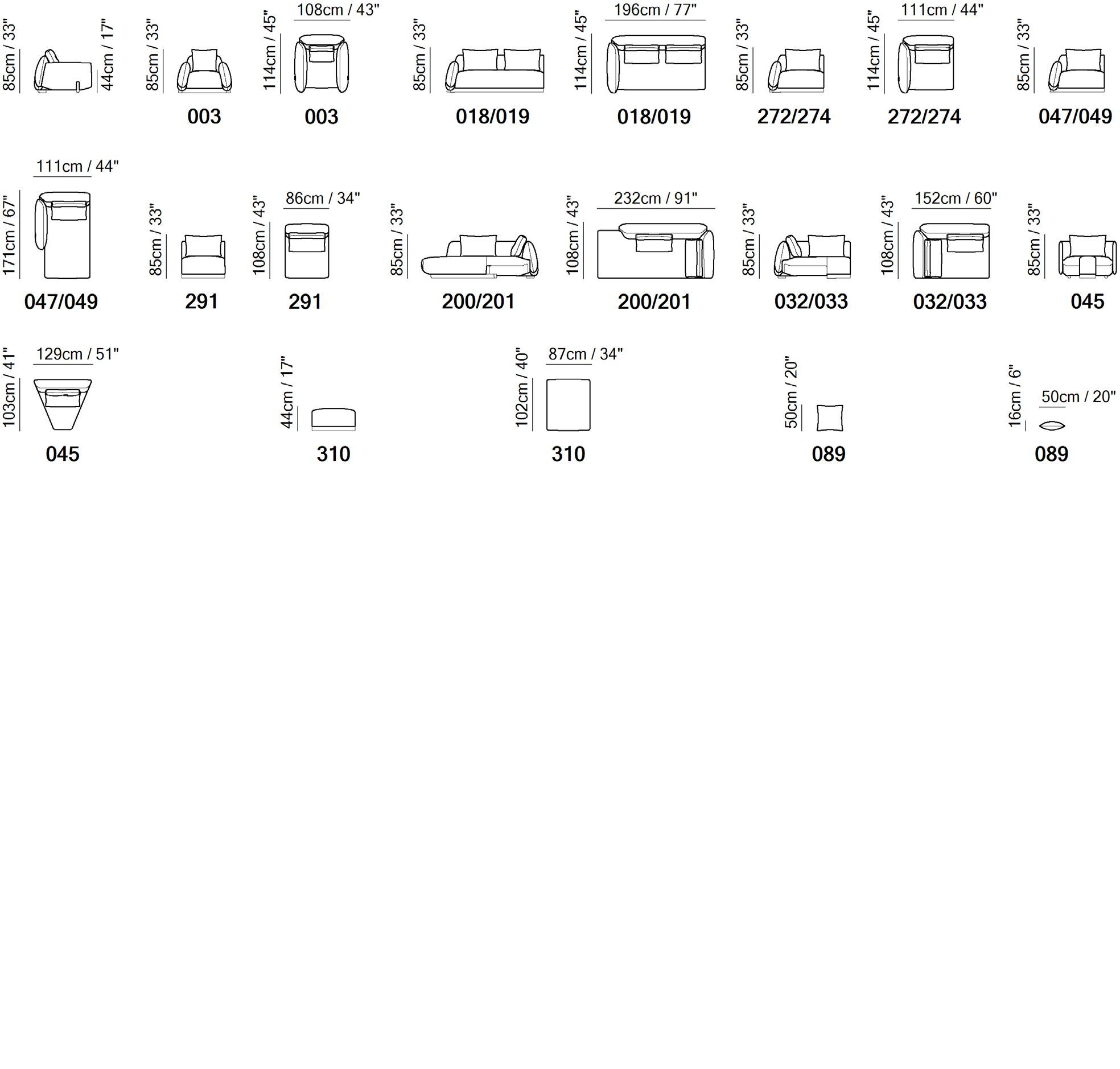 Кожаный угловой диван Natuzzi Italia Mirai ARCH-00042301 - Вид №4