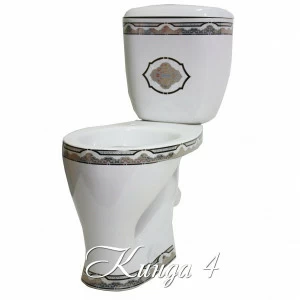 1030127 Компакт унитаз с бачком Белый Лобненский Стройфарфор  Россия