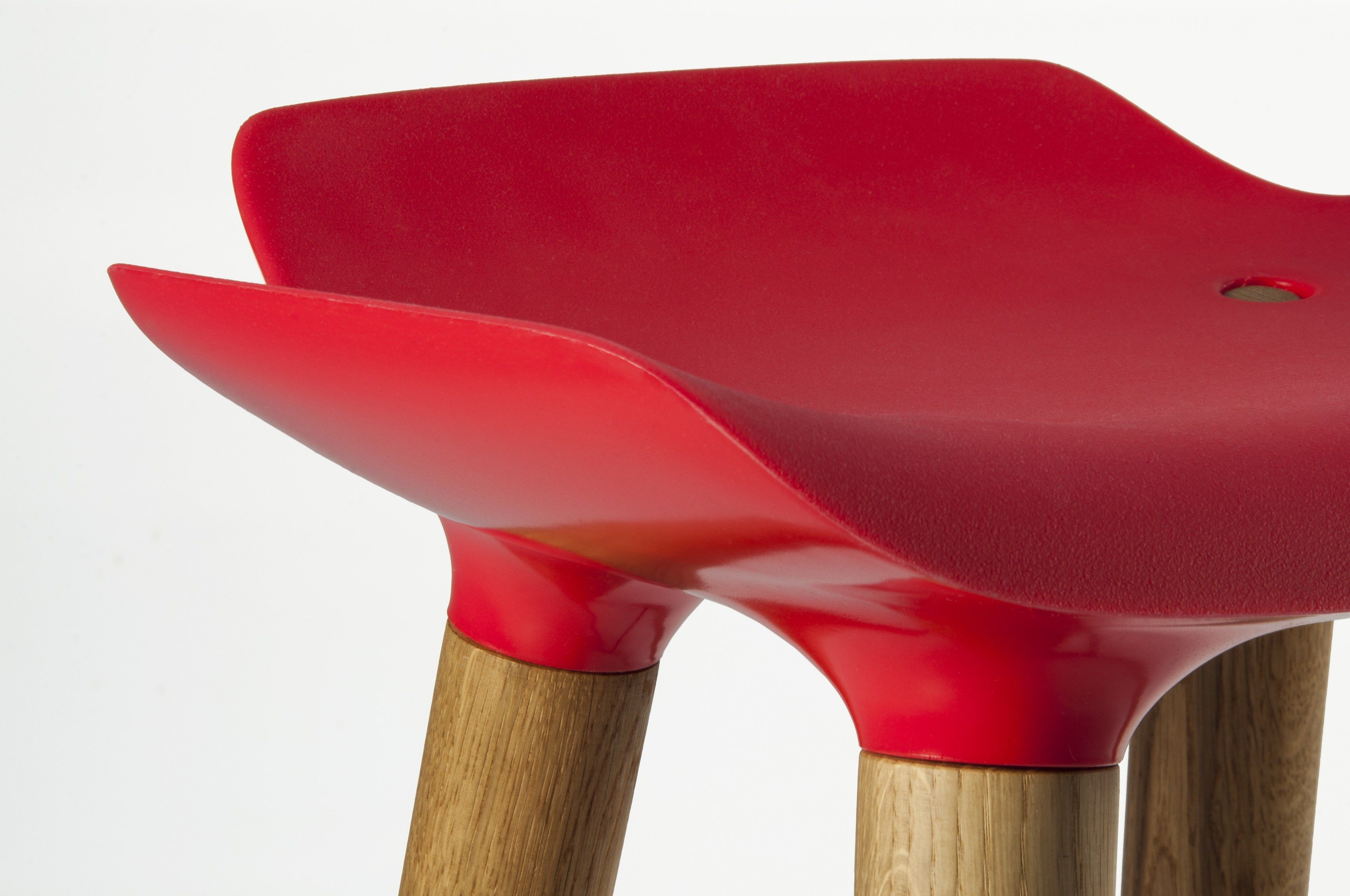 Низкий стул из дерева и полипропилена Quinze & Milan Pilot ARCH-00030889 - Вид №9