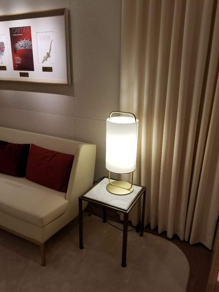 Стальная и стеклянная настольная лампа с диммером PARACHILNA Alistair ARCH-00133488 - Вид №5