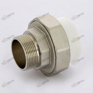 Муфта Н разборная PRO AQUA полипропиленовая 50x1'1/2 PA21022