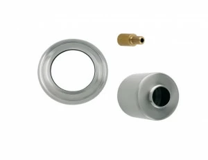 046393.000.62 Комплект отделки для 3-х сторон настенного переключателя Сатин никель