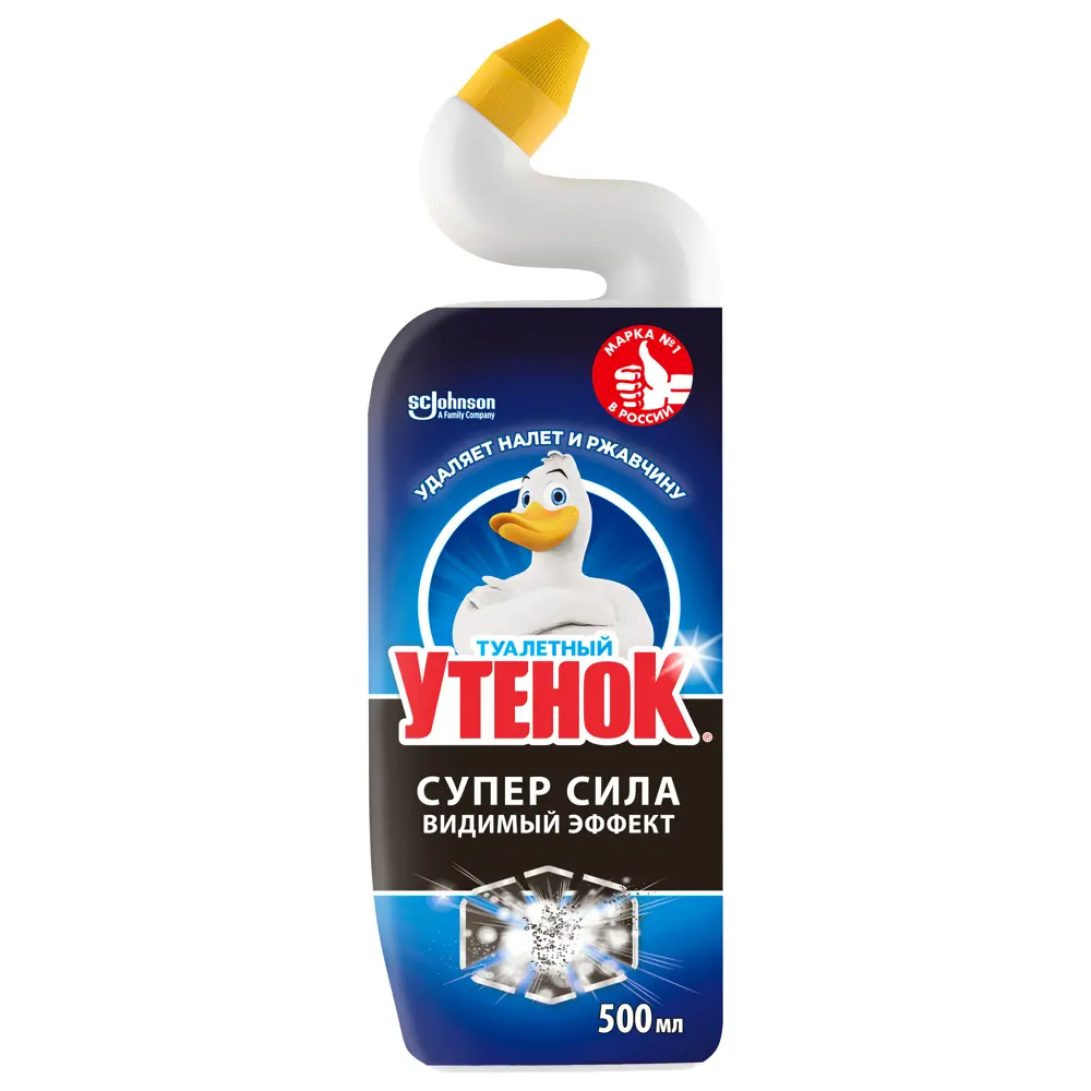 ТУАЛЕТНЫЙ УТЕНОК Свежесть - гель для чистки унитаза 500 мл 84588649 STLM-1072610