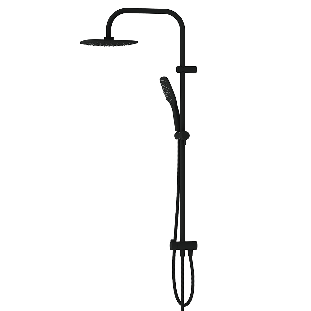 978200300 душ. система: верхний душ 220мм ручн.душ 120мм 3 режима штанга 1010мм Черн Damixa Origin Evo  - Вид №2