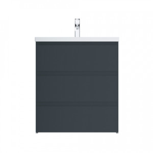 M91FSX0752GM База под раковину напольная 75 см 3 ящика графит матовый AM.PM Gem S