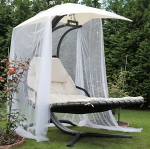 Качели садовые подвесные двухместные Luna Double BESTA FIESTA  132504 Бежевый