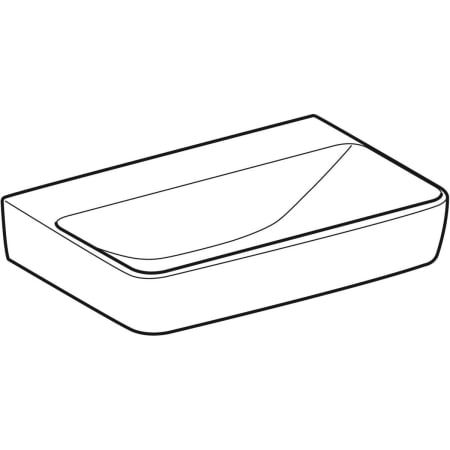 501.715.00.1 Раковина Geberit Renova Compact Geberit  - Вид №12