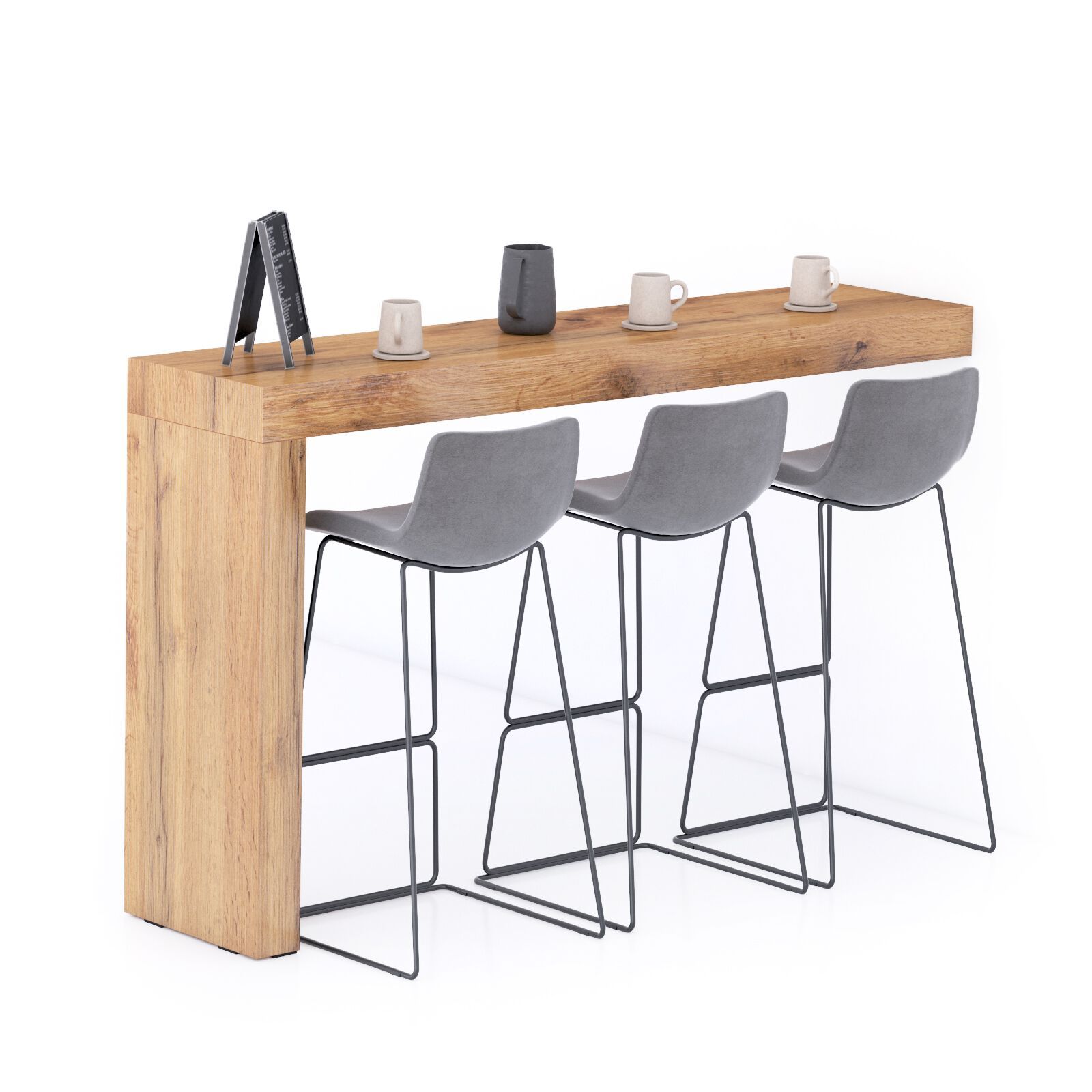 Высокий стол на полуострове в облагороженном Mobili Fiver Evolution ARCH-00029986 - Вид №4