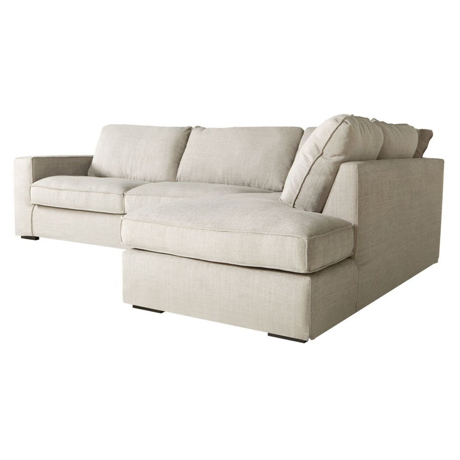 Диван угловой Abbe правосторонний светло-серый, обивка Mattis Sits S1009 - Вид №5