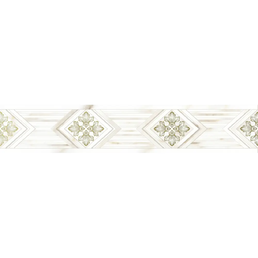 Бордюр настенный Calacatta Gold 7.5x40 см мрамор цвет бежевый Santreyd STLM-2176822