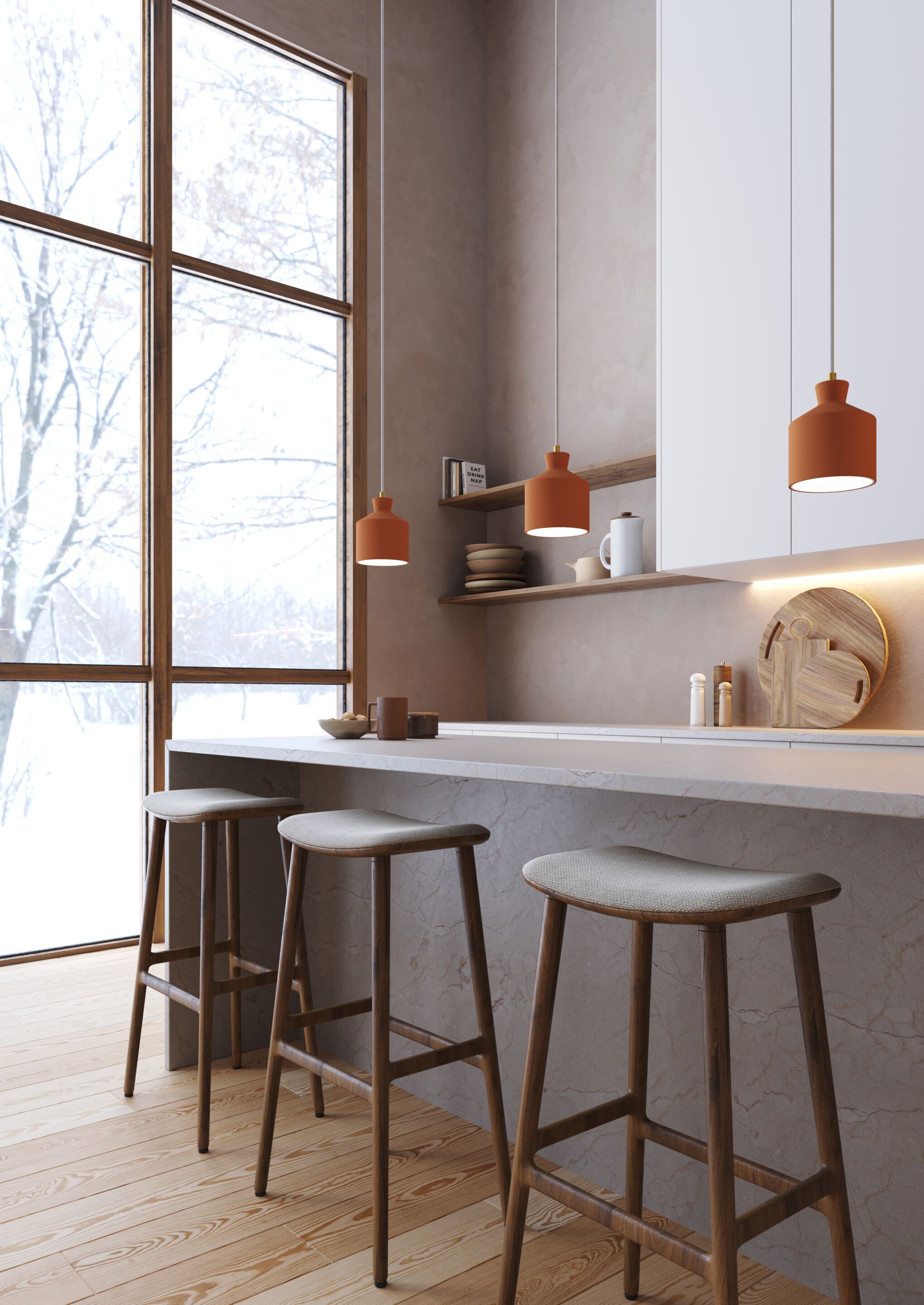 Керамический подвесной светильник LOBO Atelier BHUTI ARCH-00085077 - Вид №24