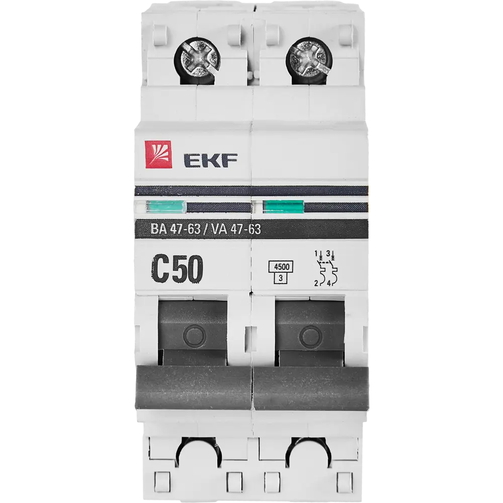 Автоматический выключатель EKF ВА47-63 для защиты электросетей 82421262 STLM-1115011 - Вид №1