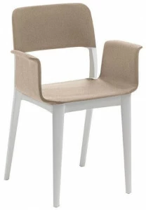 Midj Стул из ткани с подлокотниками Nené