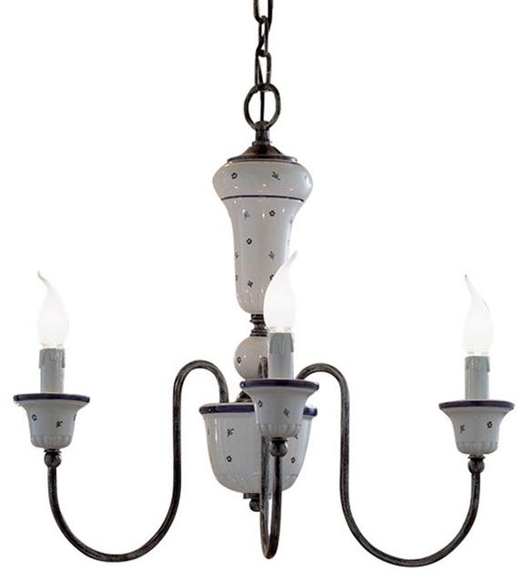 FERROLUCE Керамическая люстра Sanremo C270-12/3/5/8 - Вид №1