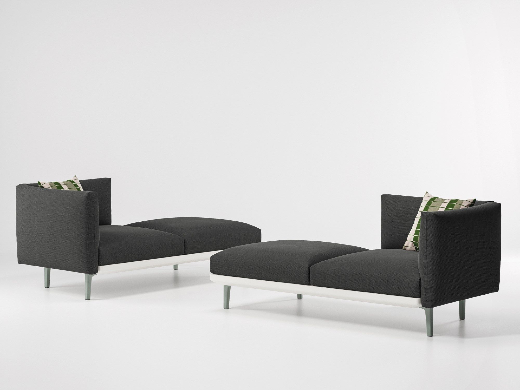 Тканевый модульный садовый диван Kettal Boma ARCH-00084392 - Вид №2