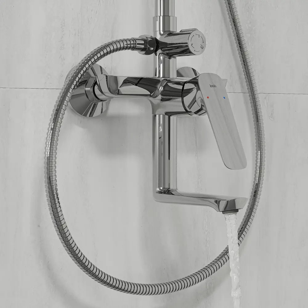 Душевая система Iddis Token со смесителем 3 режима цвет хром STLM-2166856 - Вид №3