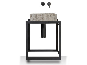 Стальной напольный умывальник