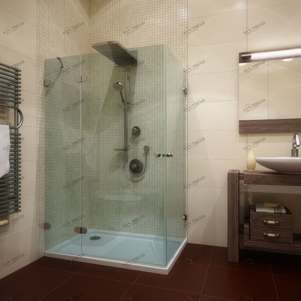 Душевая кабина 90-100/170-180 GK-003B GUTEWETTER LUX RECTAN 90100170180GK003B