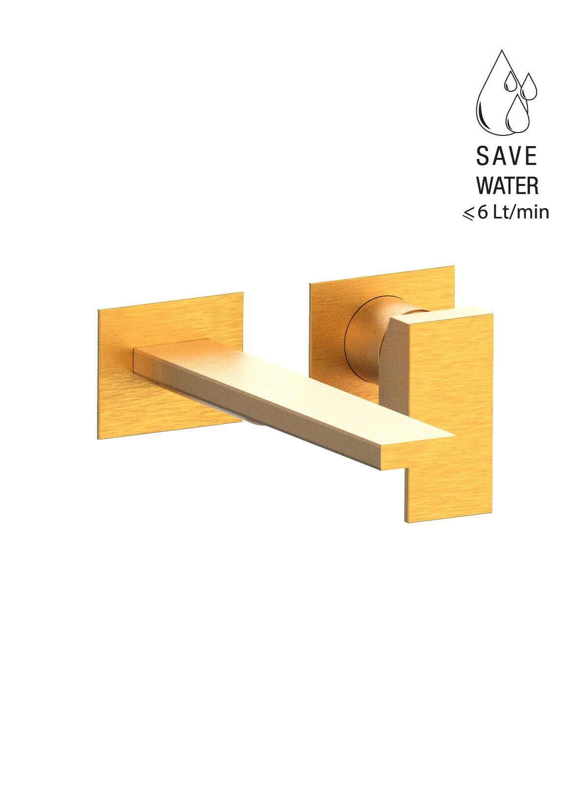 Настенный смеситель для раковины с ограничителем расхода Rubinetterie Frattini Vita Due ARCH-00078238 - Вид №58