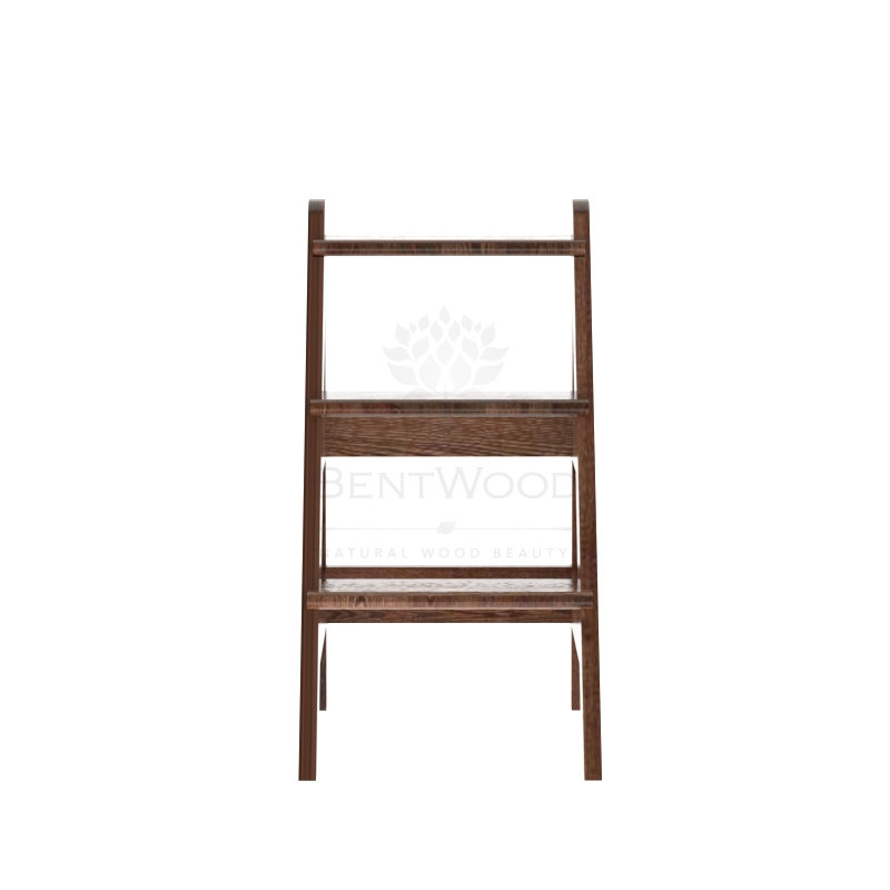 2048 Лесенка для купели 3 ступени из лиственницы мореной Alyarus  - Вид №3