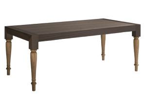 Деревянный выдвижной прямоугольный стол