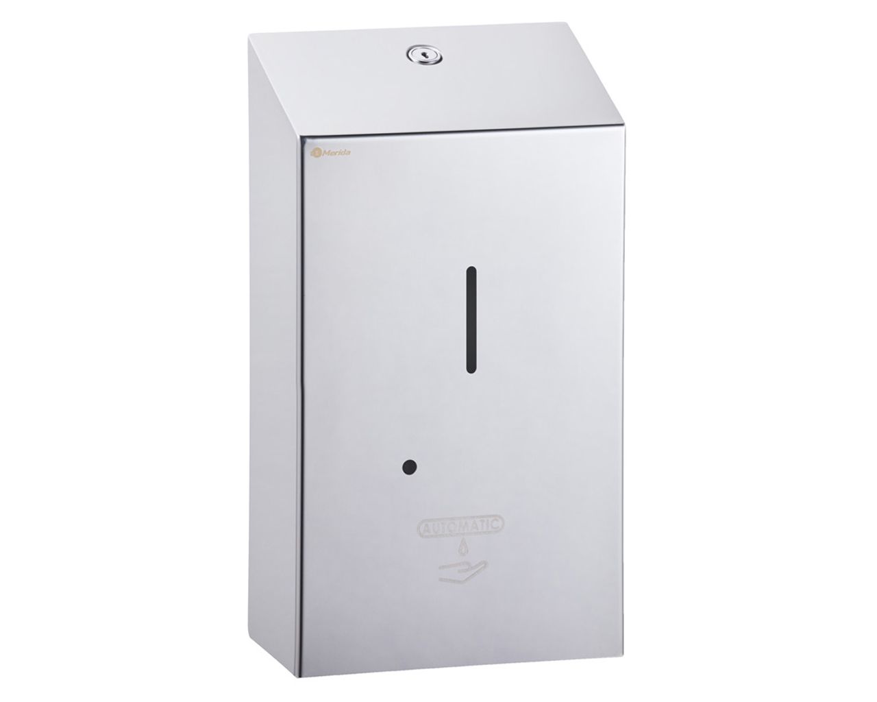 DSP502 Бесконтактный автоматический дозатор пенного мыла STELLA AUTOMATIC для одноразовых картриджей 1000 г, полированная сталь Merida 