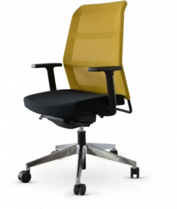 Wiesner-Hager Офисное кресло на 5 спиц с подлокотниками на колесиках Paro_2