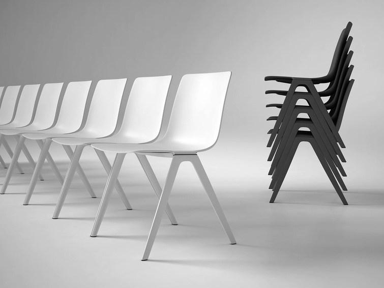 Brunner Штабелируемый стул из пластика A-family sun-id-1428199 - Вид №6