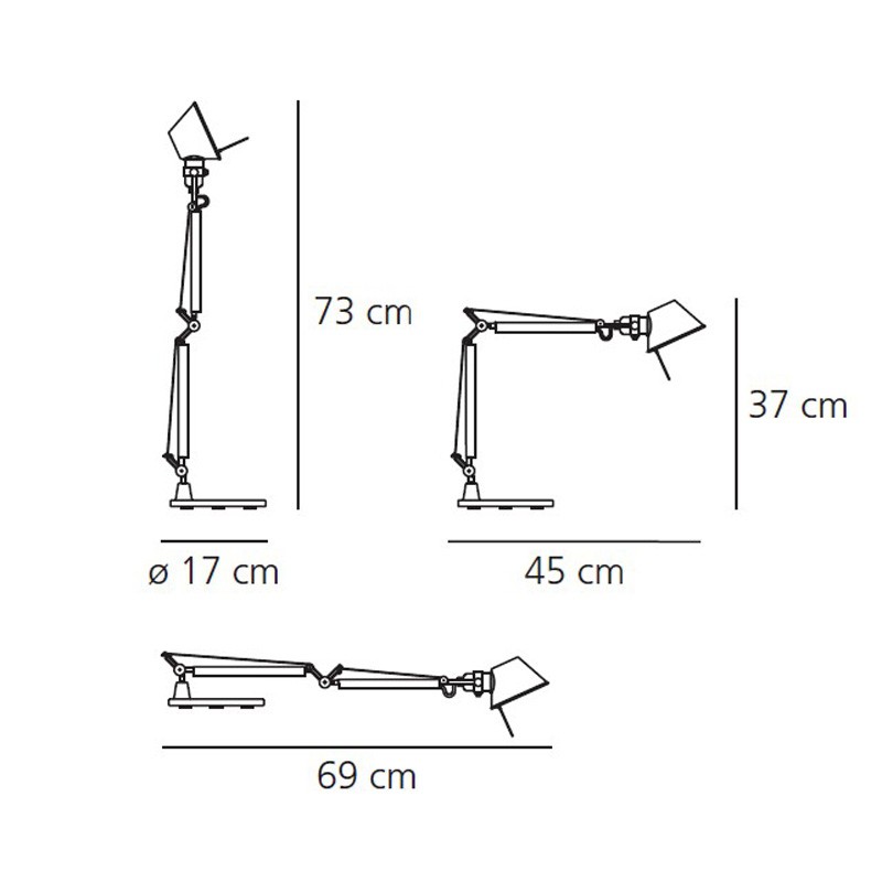 Artemide A001300 Tolomeo лампа настольная 89721 - Вид №6
