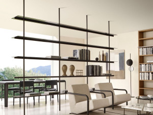 Двухсторонний книжный шкаф