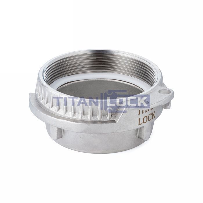 Соединение TankWagen, штуцер (папа), нерж. сталь, TLVK80SS TITAN LOCK 