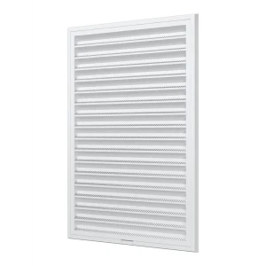 Вентиляционная решетка легкоразъемная Fonet 200x300 мм пластик цвет белый