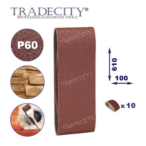 90746795 Лента шлифовальная 13-СТУ-206610060 100x610 мм, 10 шт STLM-0366365 TRADECITY
