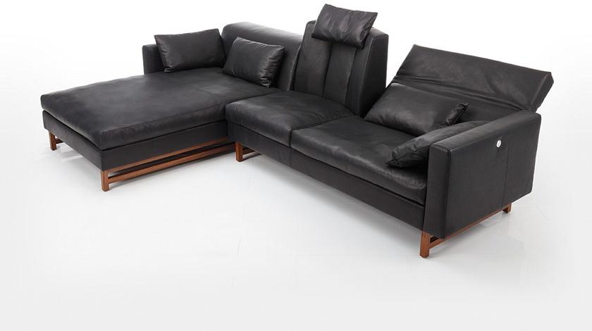 brühl 3-х местный кожаный диван с шезлонгом Embrace sun-id-1387410 - Вид №2