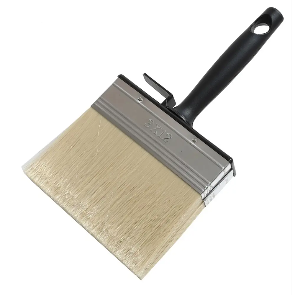 Кисть плоская для водных красок 120x30 мм DILWIS синтетическая щетина STLM-2020872