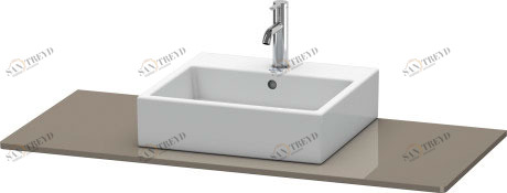 XS060D08989 XSquare Консоль Фланелево-серый глянцевый лак Duravit