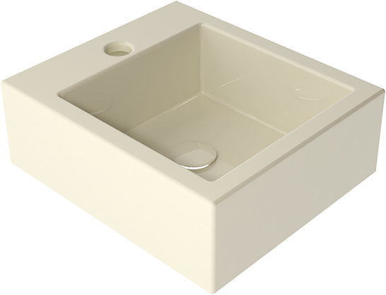 SQULAV13 Подвесная раковина настенная GSG CERAMIC SQUARE