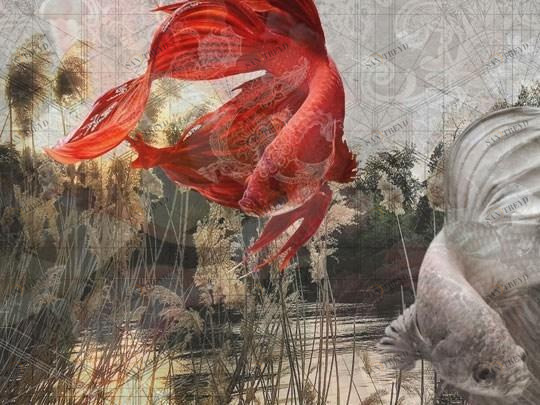 Tecnografica Обои на стену Collezioni d'arte sun-id-1348915