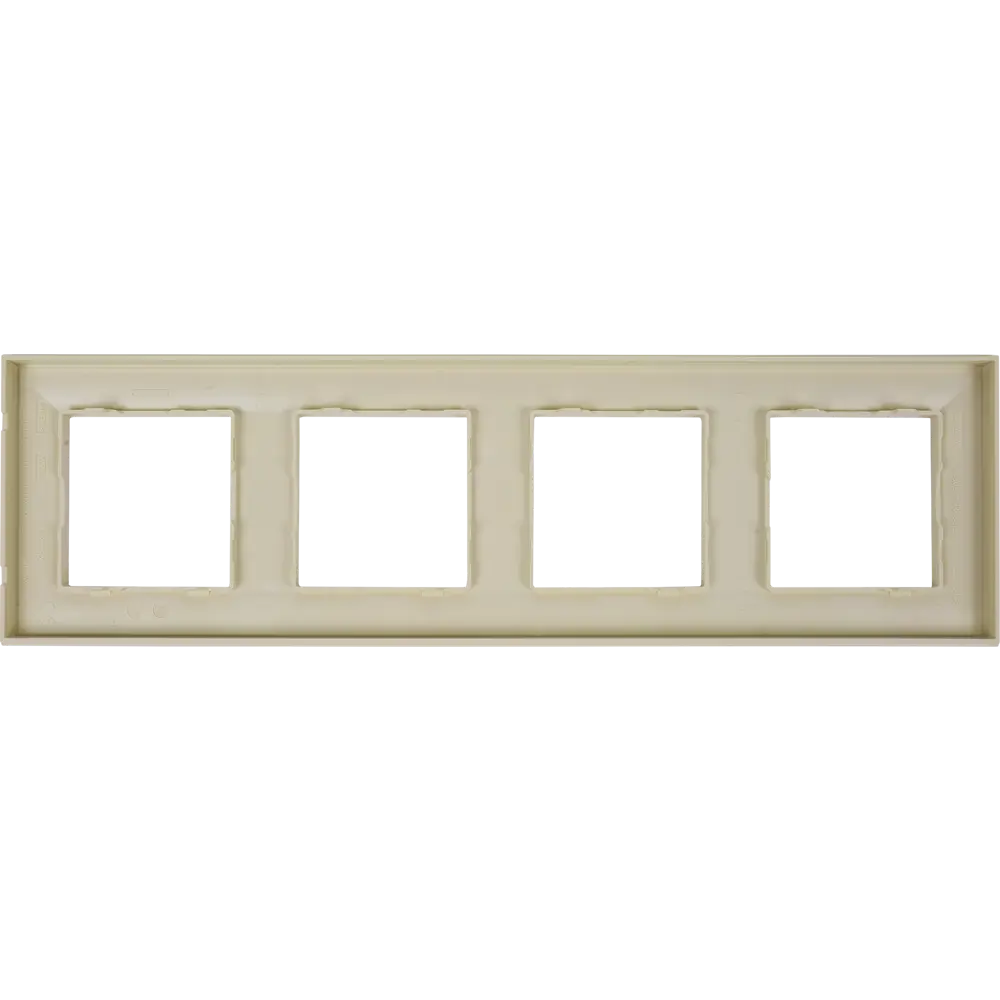 Рамка Legrand Structura на 4 поста в цвете слоновая кость 82064686 STLM-0018670 - Вид №2