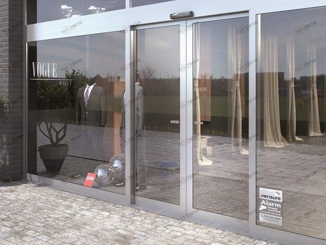 ASSA ABLOY Автоматическая раздвижная система с прочным профилем Porte automatiche scorrevoli sun-id-1453959