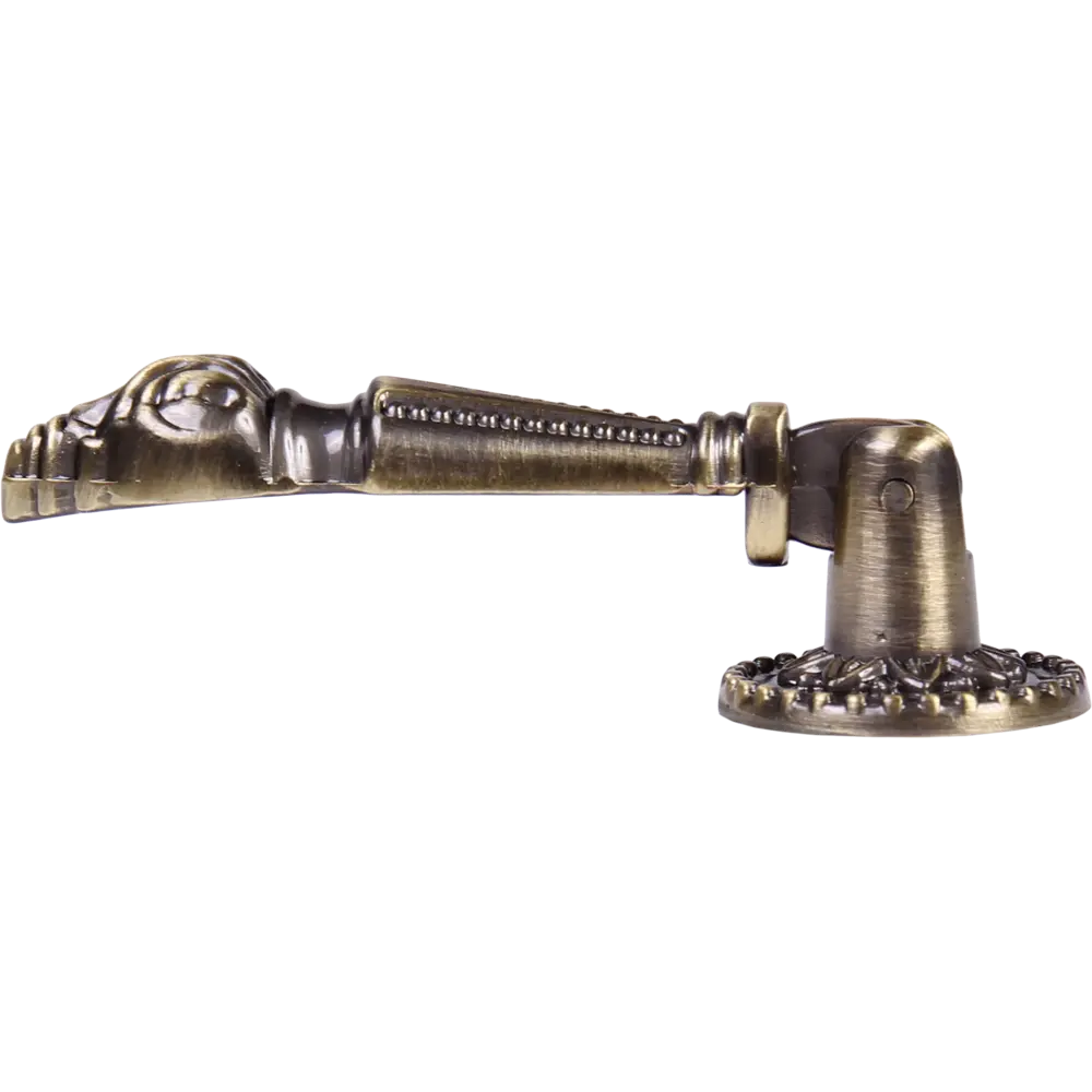 Мебельная ручка-кнопка Larvij бронза STLM-2035302 - Вид №2