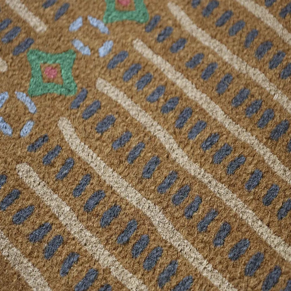 Коврик декоративный кокос Velcoc Kera Stripes 40x75 см STLM-2118726 - Вид №3