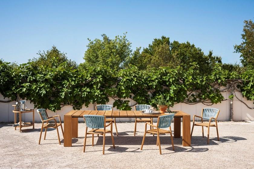 RODA Прямоугольный садовый стол из тика Pier sun-id-1357483 - Вид №4