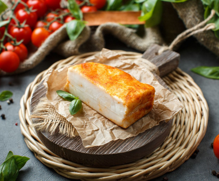 6664 Сало по-домашнему с чесноком и красным перцем Вкусляндия  - Вид №1