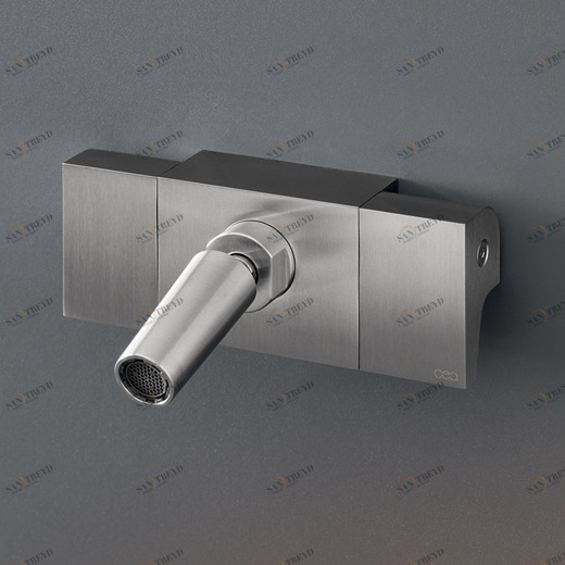 Настенный двойную ручку смеситель с регулируемым носиком L. 100 мм  NEU15 CEADESIGN 