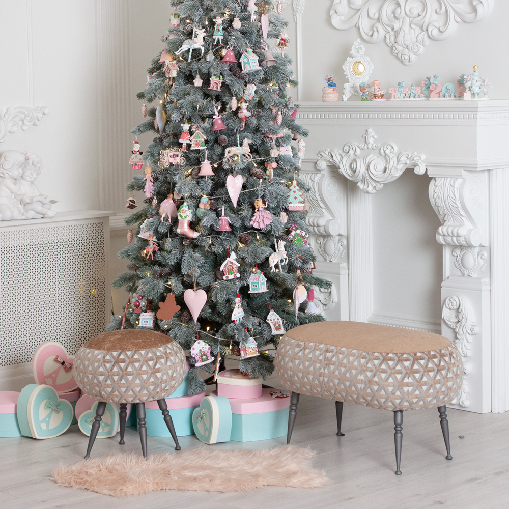 14035 Банкетка Твинки Капучино BOGACHO 4627174554175 - Вид №1