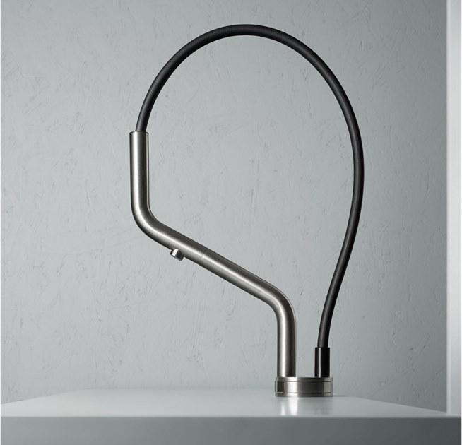 Quadrodesign Смеситель для кухни с ручным душем Kitchen inox sun-id-1499052 - Вид №3