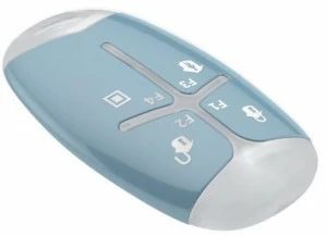 INIM ELECTRONICS Двухсторонний радиоключ с 4 кнопками в современном дизайне Air 2